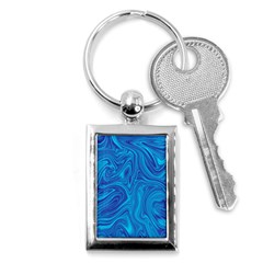 Abstract Pattern Art Desktop Shape Key Chains (Rectangle) 