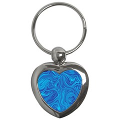 Abstract Pattern Art Desktop Shape Key Chains (Heart) 