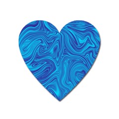 Abstract Pattern Art Desktop Shape Heart Magnet