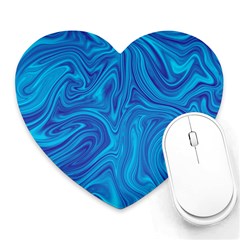 Abstract Pattern Art Desktop Shape Heart Mousepads