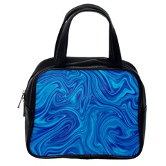 Abstract Pattern Art Desktop Shape Classic Handbags (One Side)