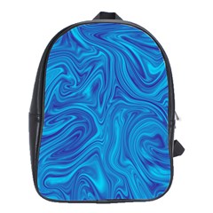 Abstract Pattern Art Desktop Shape School Bag (large) by Nexatart