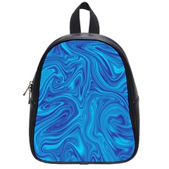 Abstract Pattern Art Desktop Shape School Bag (Small)