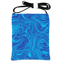 Abstract Pattern Art Desktop Shape Shoulder Sling Bags by Nexatart