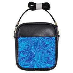 Abstract Pattern Art Desktop Shape Girls Sling Bags