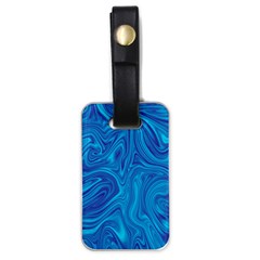 Abstract Pattern Art Desktop Shape Luggage Tags (One Side) 