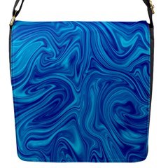 Abstract Pattern Art Desktop Shape Flap Messenger Bag (S)