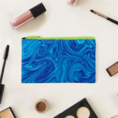 Abstract Pattern Art Desktop Shape Cosmetic Bag (XS)