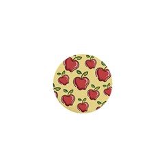 Seamless Pattern Healthy Fruit 1  Mini Magnets by Nexatart