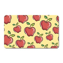 Seamless Pattern Healthy Fruit Magnet (rectangular) by Nexatart