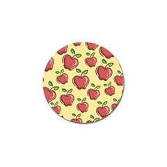 Seamless Pattern Healthy Fruit Golf Ball Marker (10 Pack) by Nexatart