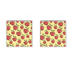 Seamless Pattern Healthy Fruit Cufflinks (square) by Nexatart