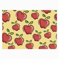 Seamless Pattern Healthy Fruit Large Glasses Cloth by Nexatart