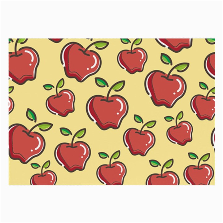 Seamless Pattern Healthy Fruit Large Glasses Cloth