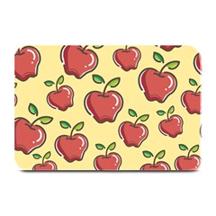 Seamless Pattern Healthy Fruit Plate Mats by Nexatart