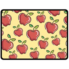 Seamless Pattern Healthy Fruit Fleece Blanket (large)  by Nexatart