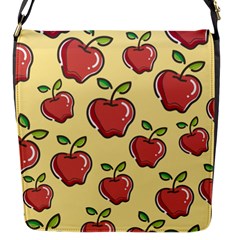 Seamless Pattern Healthy Fruit Flap Messenger Bag (s) by Nexatart