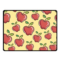 Seamless Pattern Healthy Fruit Double Sided Fleece Blanket (small)  by Nexatart