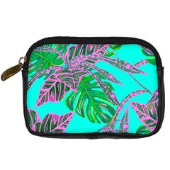 Painting Oil Leaves Nature Reason Digital Camera Cases by Nexatart