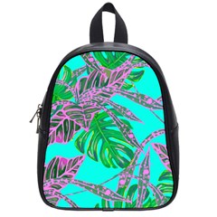 Painting Oil Leaves Nature Reason School Bag (small) by Nexatart