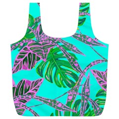 Painting Oil Leaves Nature Reason Full Print Recycle Bags (l)  by Nexatart