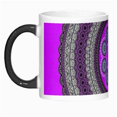 Round Pattern Ethnic Design Morph Mugs by Nexatart