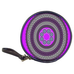 Round Pattern Ethnic Design Classic 20-cd Wallets by Nexatart