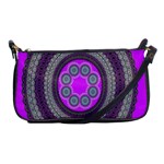 Round Pattern Ethnic Design Shoulder Clutch Bags Front