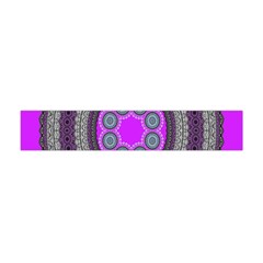 Round Pattern Ethnic Design Flano Scarf (mini) by Nexatart