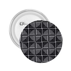 Pattern Op Art Black White Grey 2 25  Buttons by Nexatart