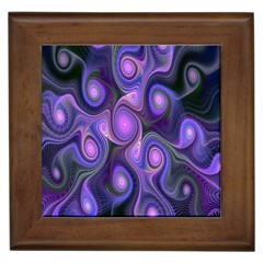 Abstract Pattern Fractal Wallpaper Framed Tiles by Nexatart