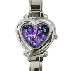 Abstract Pattern Fractal Wallpaper Heart Italian Charm Watch by Nexatart