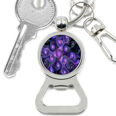 Abstract Pattern Fractal Wallpaper Bottle Opener Key Chains by Nexatart