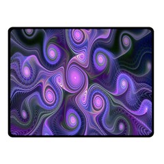 Abstract Pattern Fractal Wallpaper Double Sided Fleece Blanket (small)  by Nexatart