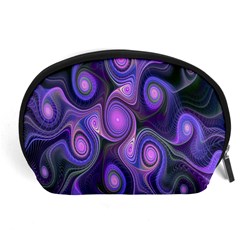 Abstract Pattern Fractal Wallpaper Accessory Pouches (large)  by Nexatart