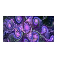 Abstract Pattern Fractal Wallpaper Satin Wrap by Nexatart