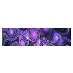 Abstract Pattern Fractal Wallpaper Satin Scarf (oblong) by Nexatart