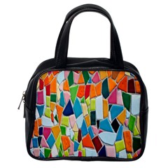 Mosaic Tiles Pattern Texture Classic Handbags (one Side) by Nexatart