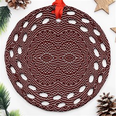 Design Pattern Abstract Round Filigree Ornament (two Sides)