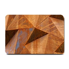 Steel Corten Steel Brown Steel Small Doormat  by Nexatart