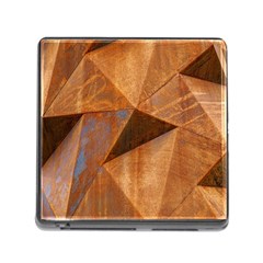 Steel Corten Steel Brown Steel Memory Card Reader (square) by Nexatart