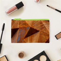 Steel Corten Steel Brown Steel Cosmetic Bag (xs) by Nexatart