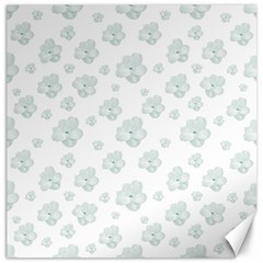 Pastel Floral Motif Pattern Canvas 20  X 20   by dflcprints