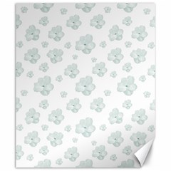 Pastel Floral Motif Pattern Canvas 20  X 24   by dflcprints