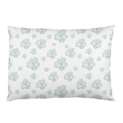 Pastel Floral Motif Pattern Pillow Case (two Sides) by dflcprints