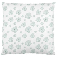 Pastel Floral Motif Pattern Standard Flano Cushion Case (two Sides) by dflcprints