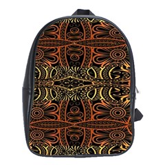 Gorgeous Aztec Design By Kiekie Strickland School Bag (xl) by flipstylezfashionsLLC