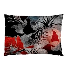 Beautiful Hibiscus Flower Design  Pillow Case by flipstylezfashionsLLC