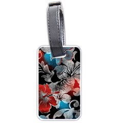 Beautiful Hibiscus Flower Design  Luggage Tags (one Side)  by flipstylezfashionsLLC