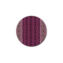 Beautiful Decorative Creative Purple Seamless Design By Kiekie Stricklnd Golf Ball Marker (4 Pack) by flipstylezfashionsLLC